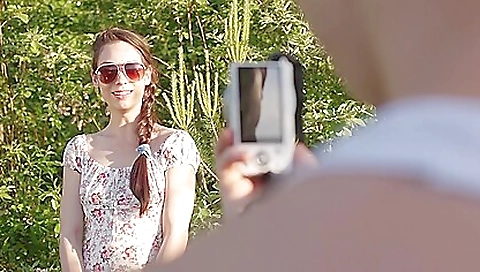 Hot blonde with huge black cock