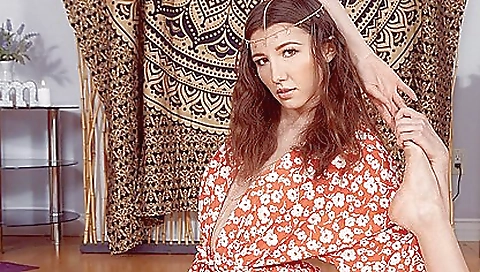 Showering and cum flimsy