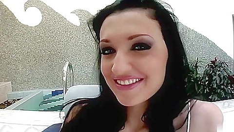 Sexy chick fucked in her new windows