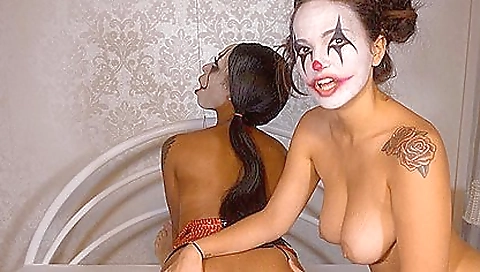 Sexy amateur latina's first time with a slut