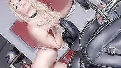 Sexy young chick masturbates with her boyfriend