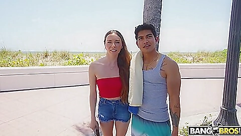 Hawt babe gets fucked in her mouth